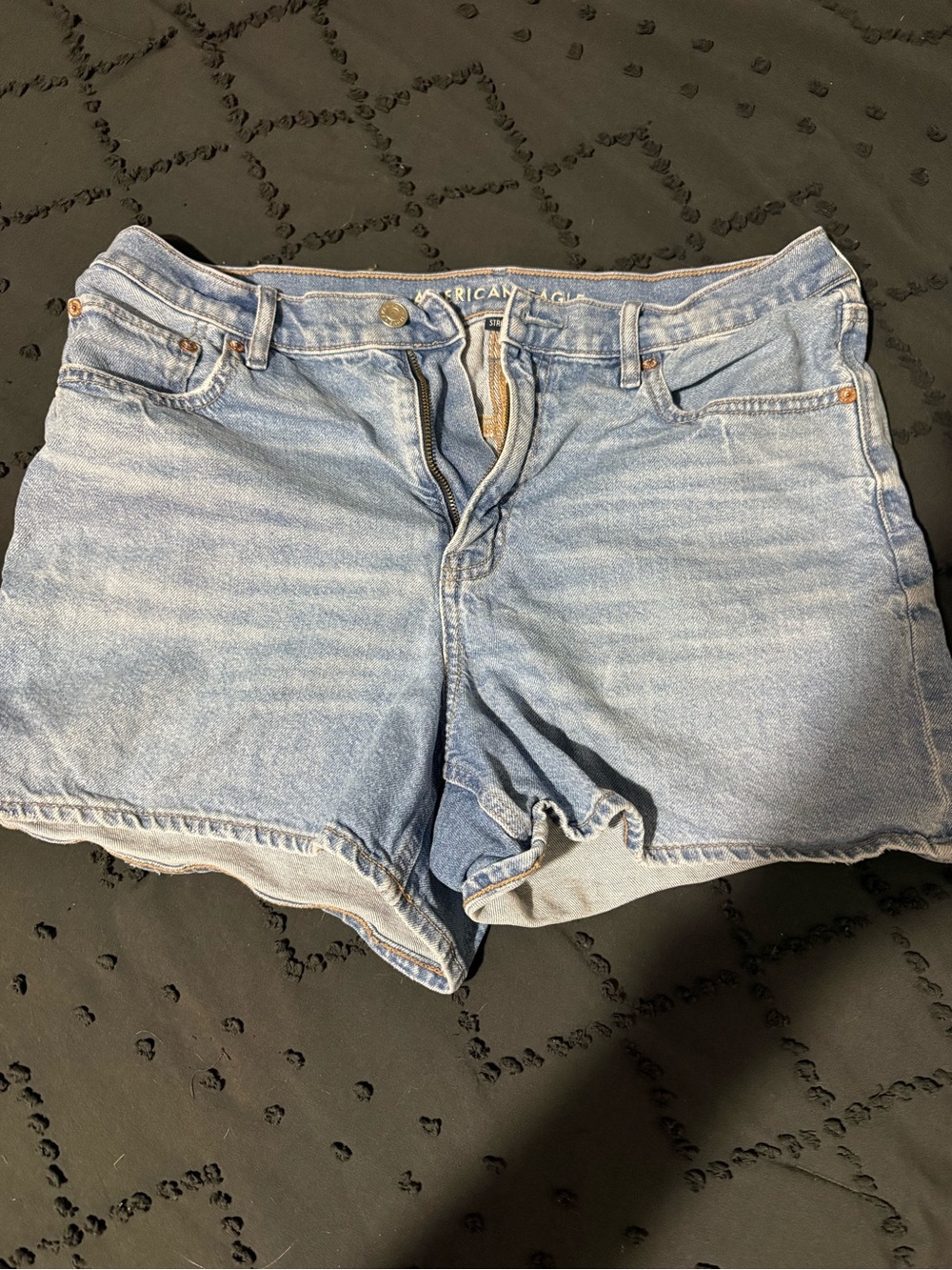 American Eagle Outfitters Light Blue Denim Cutoff Shorts